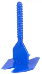 Set distantiere pentru sistem de nivelare si aliniere a placilor ceramice LS122 albastru 100 buc 1.8 mm 