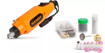 Set masina pirogravat slefuit 230V 78 componente HANDY 