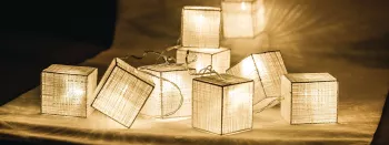String Light Square 10 LED sir HQ 