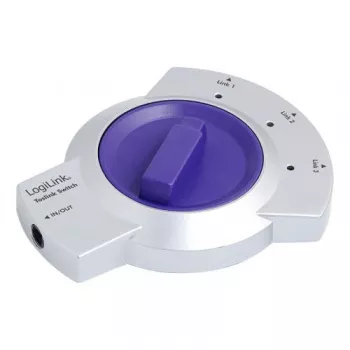 Switch Toslink mufa tata - Toslink soclu mama x3 LOGILINK CA1004 