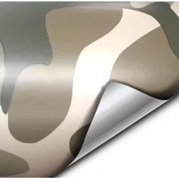 Folie colantare auto CAMUFLAJ DESERT 3m x 1 52m 