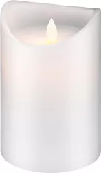Lumanare LED Real Wax alb 10x15cm Goobay 66521 