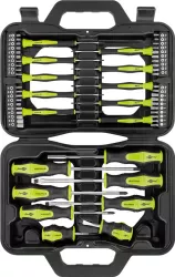 Set surubelnite Goobay 58 piese in carcasa plastic 