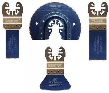 Panza/lama fierastrau pentru multifunctional bimetal pentru metal lemn aluminiu set 4 piese Strend Pro 