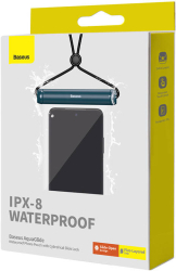 Baseus Waterproof Phone Case with Cylindrical Lock blue 
