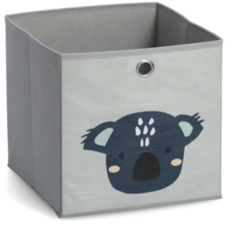 Cutie pentru jucarii Zeller gri 28x28x28 cm