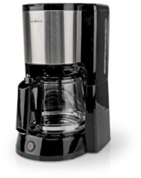 Filtru de cafea - Filtru cafea - 1 5 l - 12 cesti - Pastrati functia calda - Argintiu / Negru 