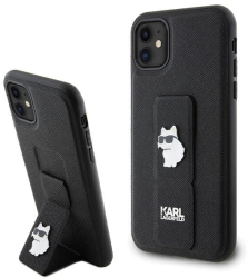 Husa Karl Lagerfeld pentru iPhone 11 cu suport de prindere. 