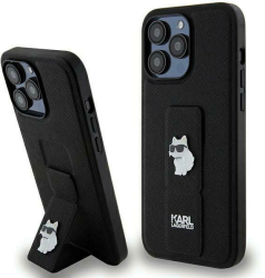 Husa Karl Lagerfeld pentru iPhone 13 Pro - Choupette Pins Black 
