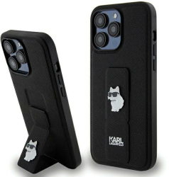 Husa Karl Lagerfeld pentru iPhone 13 Pro Max negru elegant. 