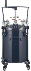 Rezervor de vopsit sub presiune Capacitate 30 l 4.8 Bar Manometru fara pistol Agitator manual