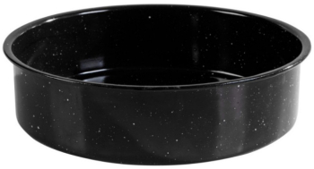 Tava de copt Rosberg R51222JR24 24 cm Email Antiaderent Inductie Negru 