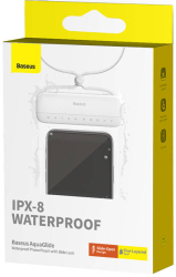 Waterproof Phone Case Baseus Aquaglide white - Underwater Adventure 
