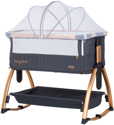 Patut Co-Sleeper Chipolino Baby Boss raven 