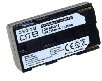 Baterie OTB compatibila cu Canon BP-915 Li-Ion - nu pentru Canon XH A1 