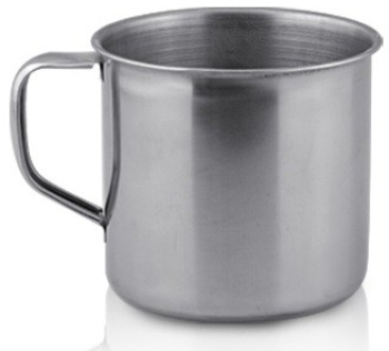 Cana inox cu toarta 180 ml 