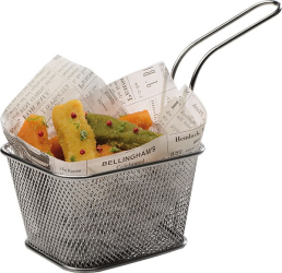 Cos mini-fry din inox 13.5x10.5 cm 