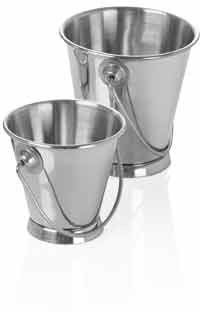 Galetuta inox pentru snack/gheata diam 7.5 cm