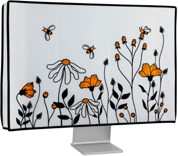 Husa Kwmobile pentru monitor de 20-22 inch Multicolor Plastic 43617.14 