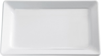 Platou melamina culoare alba 32.5x17.6 cm 