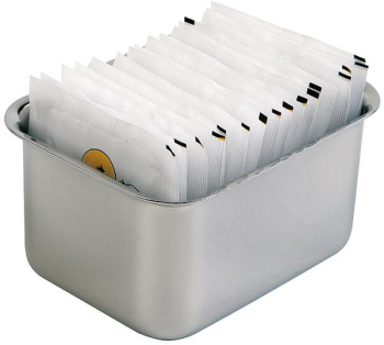Suport din inox pentru cca 15 pliculete zahar