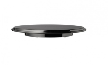 Suport tort rotund din melamina neagra 31 cm 