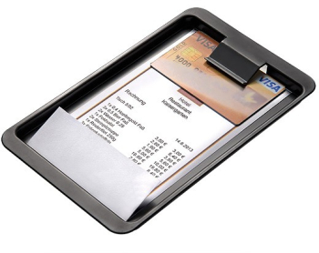 Tavita prezentare nota de plata din ABS 20x12 cm 