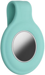 Clip de protectie pentru Apple AirTag Kwmobile Verde Silicon 55732.71 