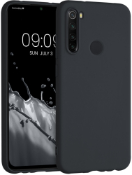 Husa pentru Xiaomi Redmi Note 8 Silicon Negru 50180.186 kwmobile