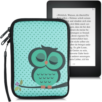Husa universala pentru eBook Reader de 6 inch Kwmobile Multicolor Textil 50335.10 