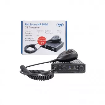 Statie radio CB PNI Escort HP 2020 un singur canal 22 frecventa 27.225 MHz fara zgomot 