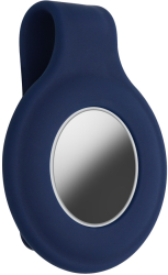 Clip de protectie pentru Apple AirTag Kwmobile Albastru Silicon 55732.17 