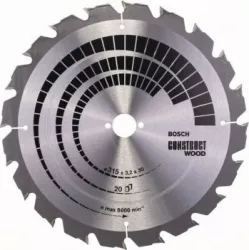 Panza Construct Wood-top 315 x 30 x 3.2 mm 20 T Bosch