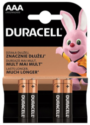 BATERIE ALCALINA DURACELL LR03 BLISTER 4 BUC 