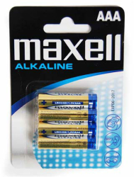 BATERIE ALCALINA MAXELL LR03 BLISTER 4 BUC 