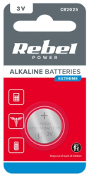 BATERIE REBEL EXTREME CR2025 1 BUC/BLISTER 