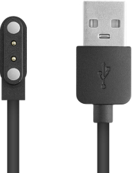Cablu de incarcare USB pentru Haylou RT LS05S Kwmobile Negru Plastic 56863.01 