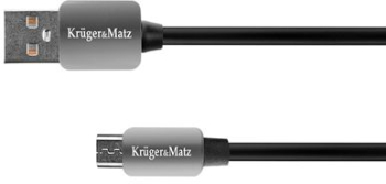 CABLU USB TATA-MICRO USB TATA 1.0M KRUGER&MATZ 