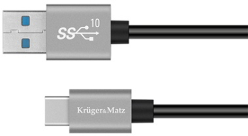 CABLU USB - TIP C 10 GBPS 15 W 1M KRUGER&MATZ