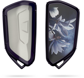 Husa Cheie Auto pentru VW / Skoda / Seat - 3 Butoane kwmobile Silicon Multicolor 55672.01