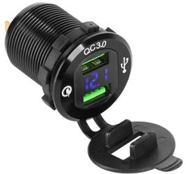 MUFA MONTAJ AUTO INCARCARE 2XUSB QUICK CHARGE 
