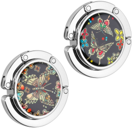 Set 2 Carlige de masa pentru genti Kwmobile Multicolor Aluminiu 50281.13 