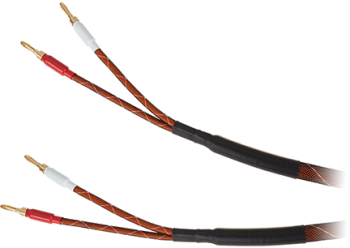 SET CABLU DIFUZOR MUFE BANANA X2 CUPRU 15AWG 5M K&M 