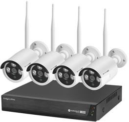 SET NVR SUPRAVEGHERE VIDEO WIFI 4 CAMERE TUYA C200 