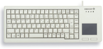 Tastatura Cherry XS Touchpad USB Alb 