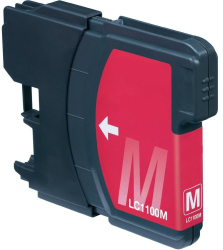 Cartus compatibil pentru brother lc1100 lc980 lc61 magenta 