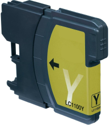 Cartus compatibil pentru brother lc1100 lc980 lc61 yellow 