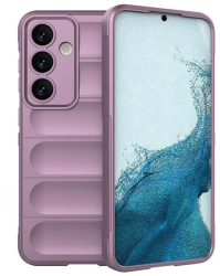 Husa Wave din Silicon compatibila Samsung Galaxy S24 Plus Anti-Shock Mov 