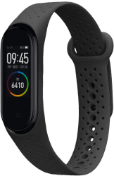 Curea Kwmobile pentru Xiaomi Mi Band 4/Mi Band 3 Negru Silicon KWM0000250Z001C 