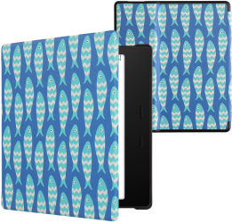 Husa Kwmobile pentru Amazon Kindle Oasis 10 Multicolor Piele ecologica KWM000010AE051C 